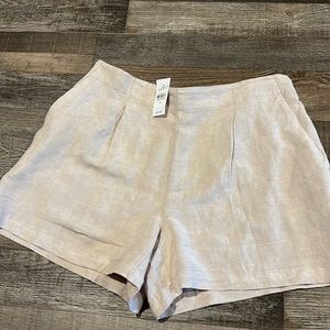 Loft size medium linen shorts